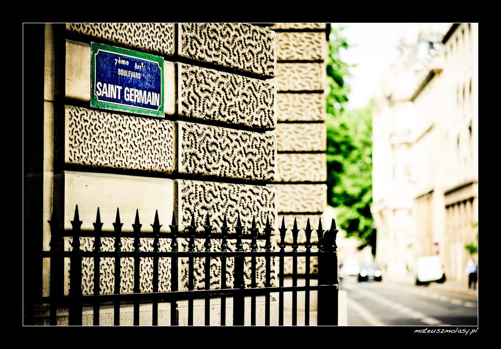 Saint Germain, Paris, France