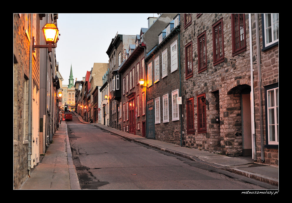 The Old Town of Quebec City, Canada