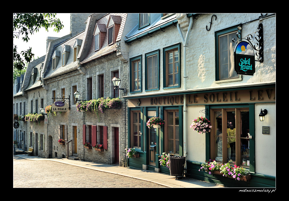 The Old Town of Quebec City, Canada