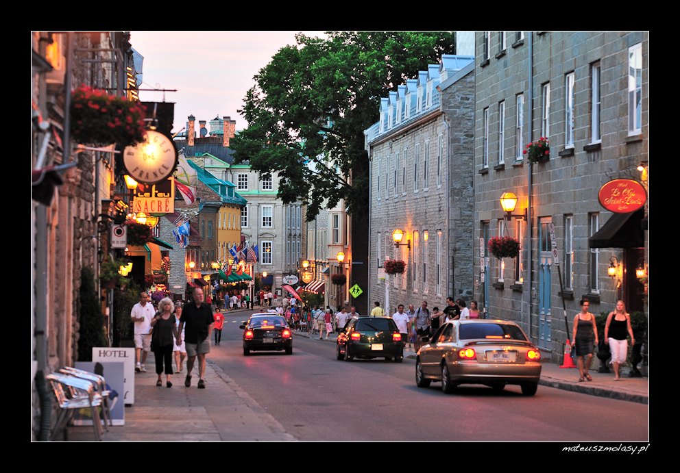 The Old Town of Quebec City, Canada