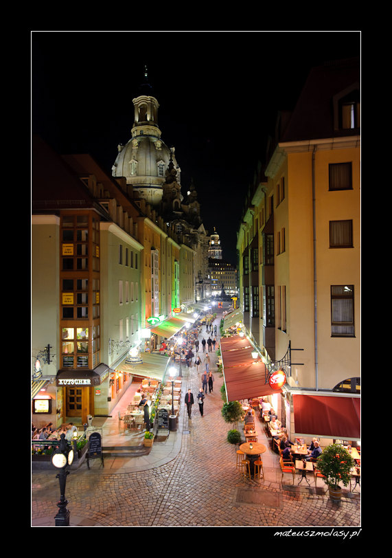 Dresden by Night, Germany, Deutschland