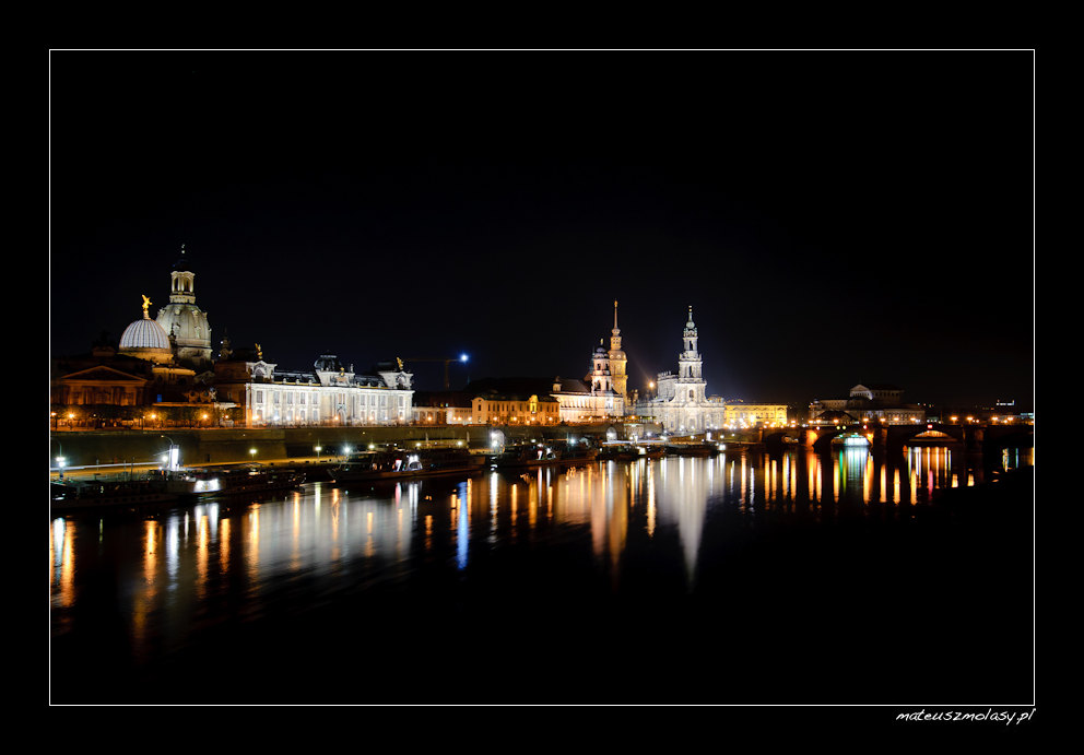 Dresden by Night, Germany, Deutschland
