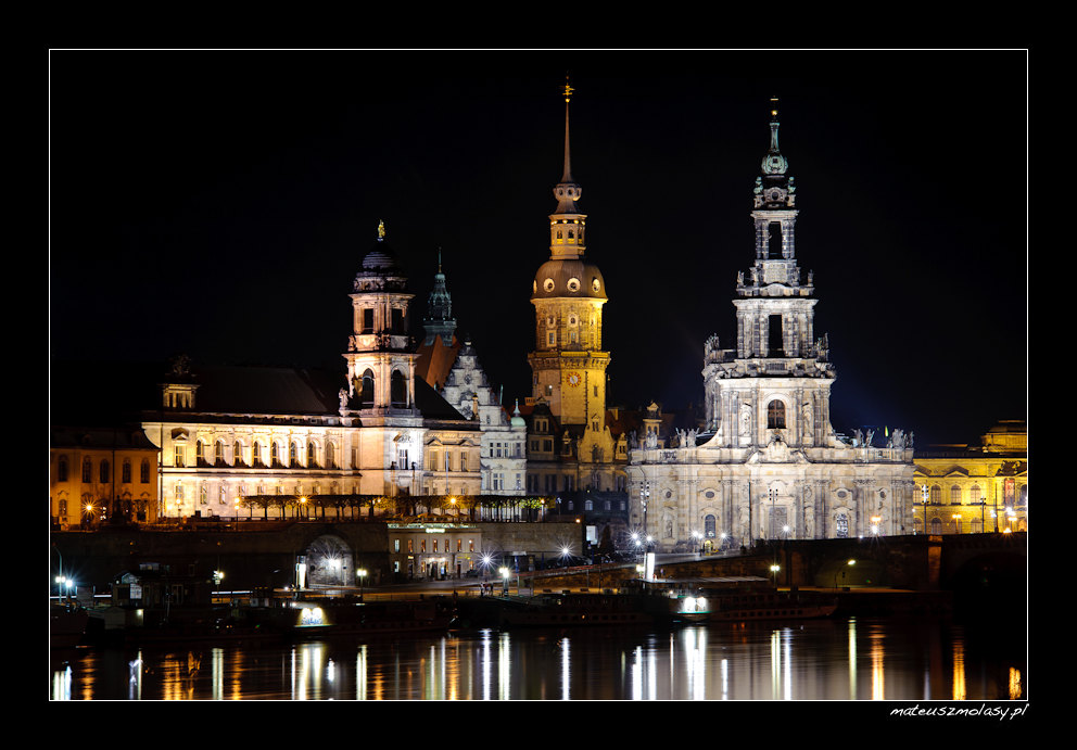 Dresden by Night, Germany, Deutschland