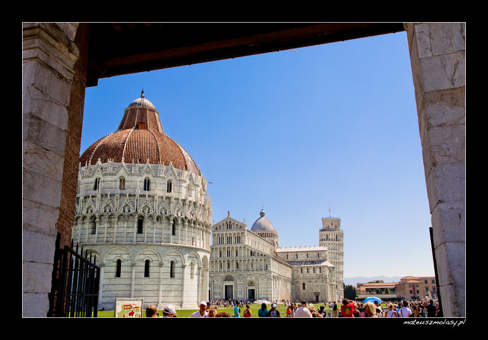 Krzywa wie�a w Pizie, Piza, Toskania, W�ochy