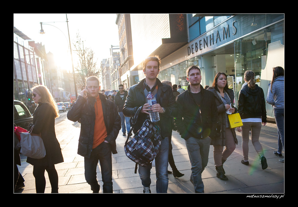 London, Oxford Street, Saunateam